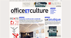 Desktop Screenshot of office-et-culture.com