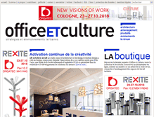 Tablet Screenshot of office-et-culture.com